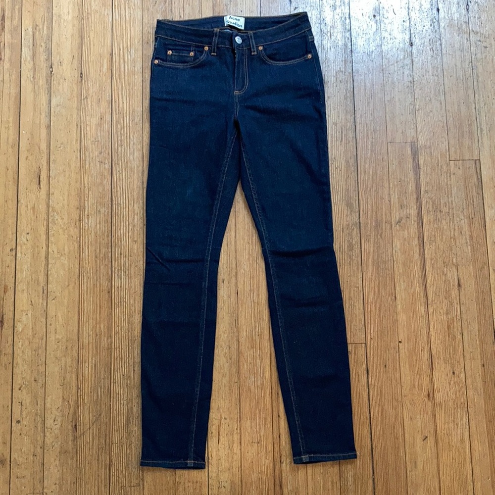 Acne Studios Skin 5 dark blue jeans size 25